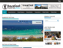 Tablet Screenshot of barefootpattaya.com